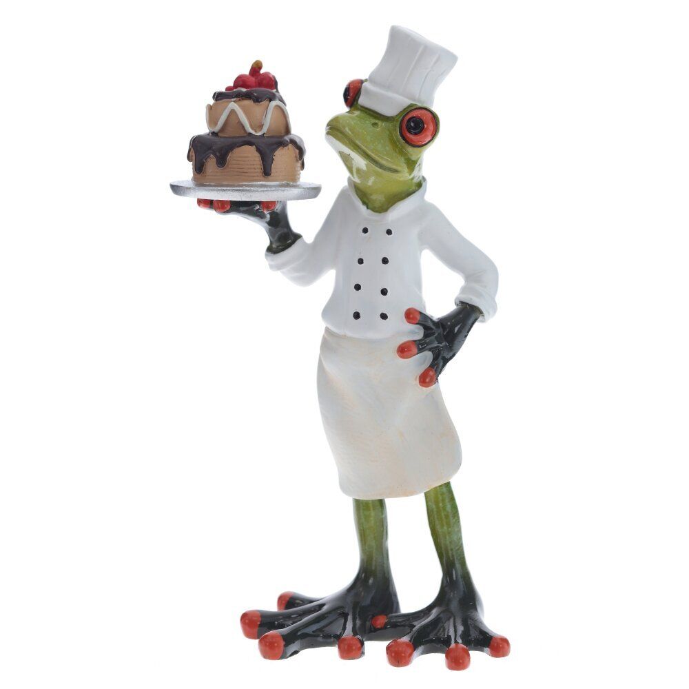 GAEM Фигурка декоративная "Лягушка", L9,5 W5,5 H19 см