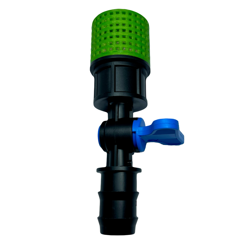 Штуцер сливной 32мм - Росподдон (с краном)