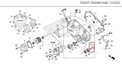 19241-KZZ-D20, 19241-KYJ-900. SHAFT, WATER PUMP