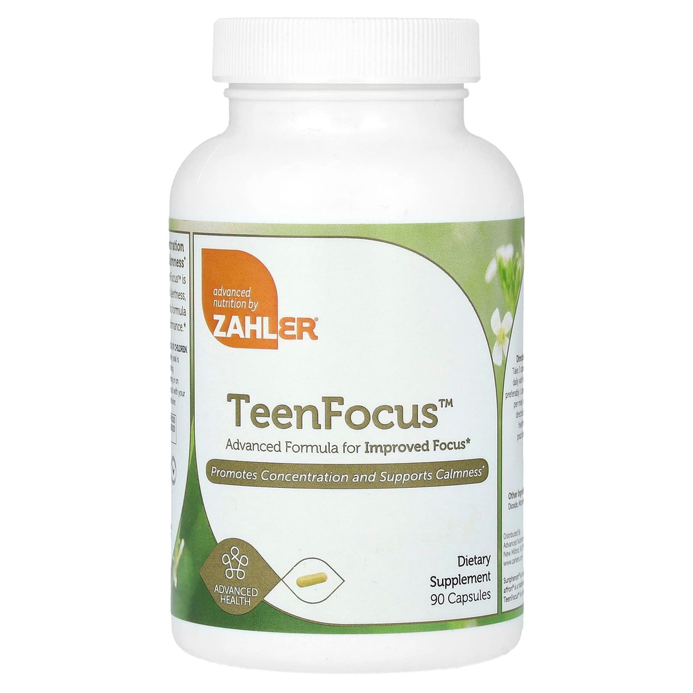 Zahler, TeenFocus, 90 капсул