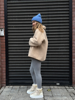 Дубленка Тэдди Элит бежевый