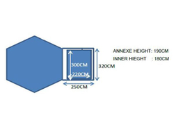 Шатер Maverick Lego в комплекте с тентхаусом