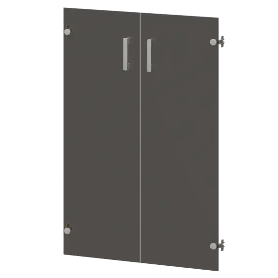 Комплект стеклянных дверей А-304.С.Ф Тонированный 710x4x1150 Арго