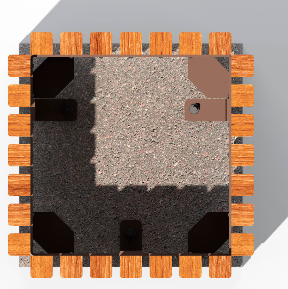 Урна уличная Белград УР006.00