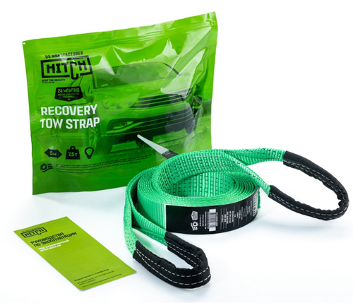 Трос буксировочный для автомобиля HITCH REGULAR 3т 6м 35мм петля-петля