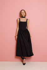 Платье с чокером