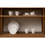 Набор из двух тарелок белого цвета из коллекции kitchen spirit, 21 см