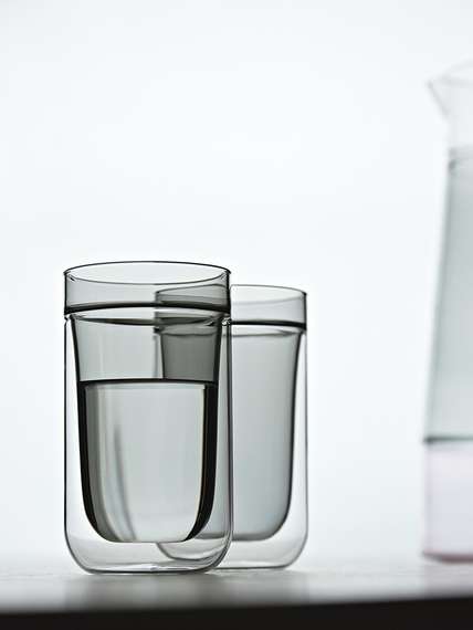 Набор стаканов pure, 280 мл, дымчато-серые, 2 шт.