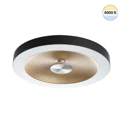 7753/25L MITRA LED SN 093 Светильник пластик/белый/черный/золотой LED 25Вт 4000K D400 IP54 QUANTUM