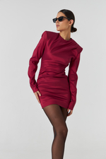 Платье с драпировкой