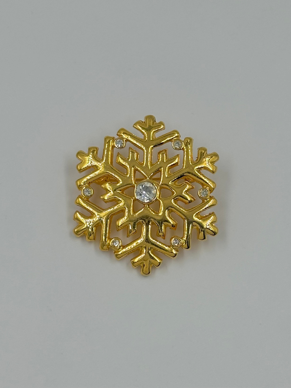 Брошь Снежинка