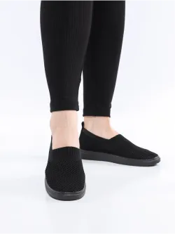 Мокасины летние текстильные