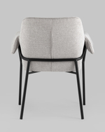 Кресло Бесс рогожка светло-серый