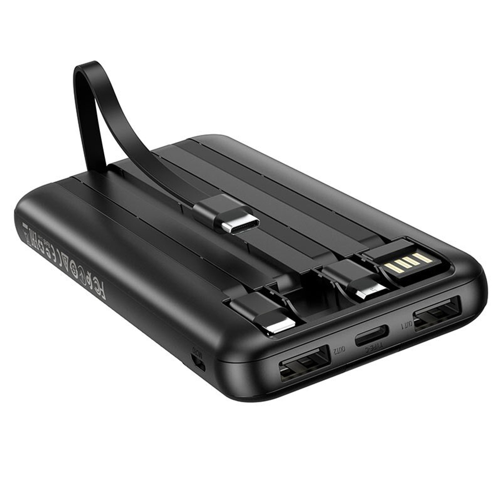 Портативный аккумулятор BOROFONE BJ20 10000 mAh (черный)