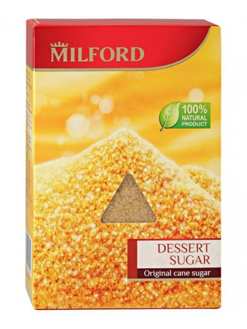 Сахар Milford тростниковый коричневый 500 г