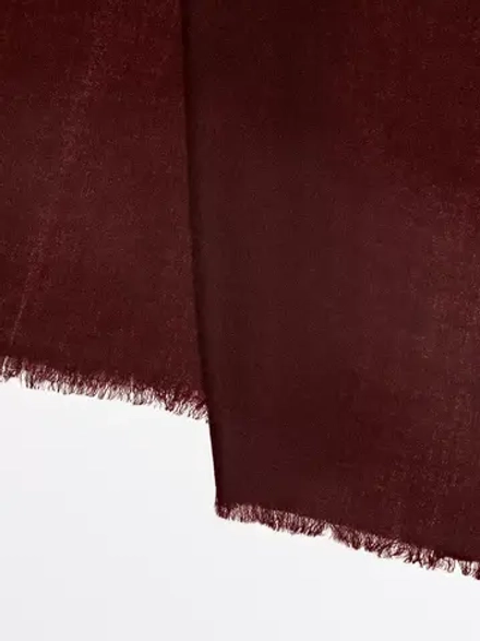 Massimo Dutti Шарф из 100% шерсти, винный