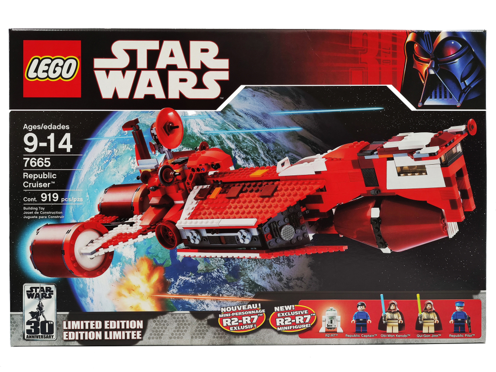 Конструктор LEGO Star Wars 7665 Республиканский крейсер