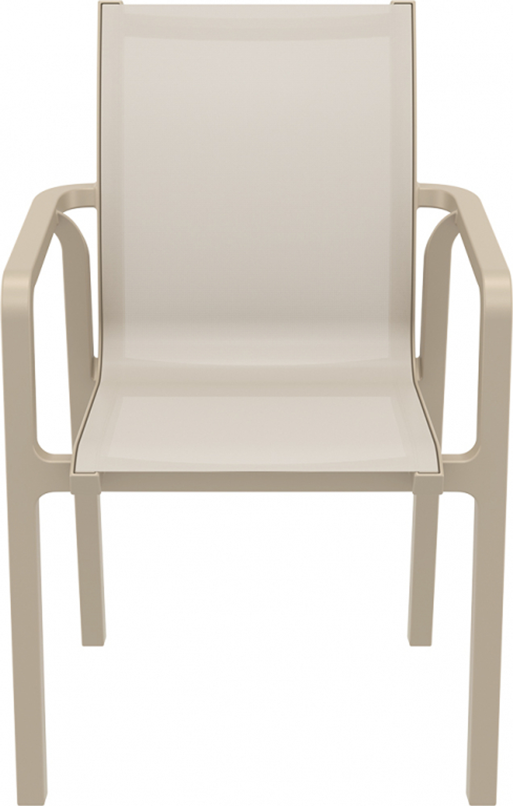 Кресло пластиковое Siesta Contract Pacific, бежевый