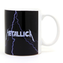 Кружка Metallica ( группа молодые / надпись в молнии )