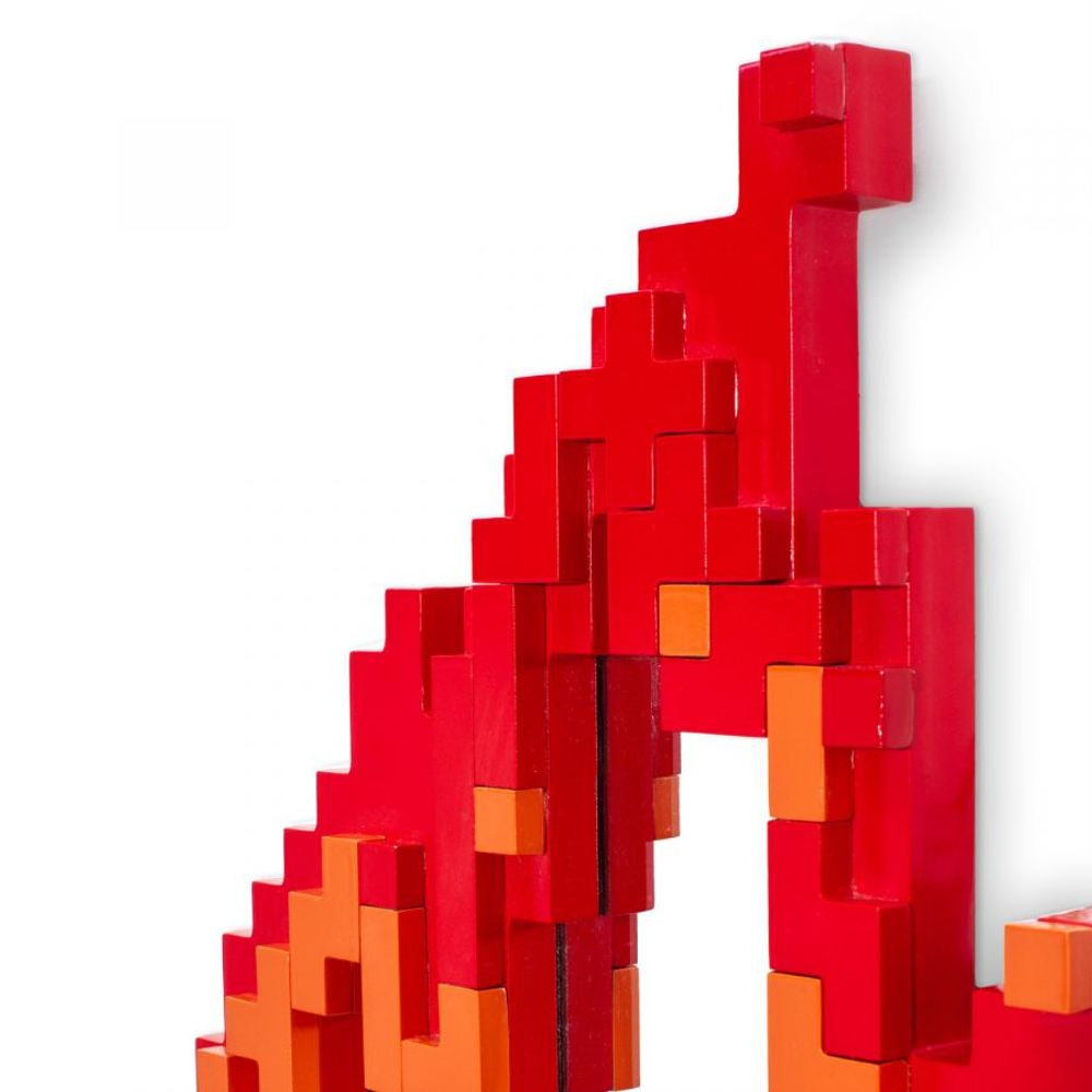 Зеркало Pixel Flame