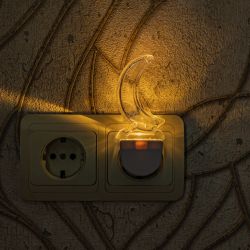 DTL-315 Месяц-White Светильник-ночник. Без выключателя. Белый. ТМ Uniel