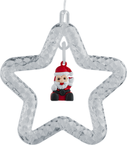 Гирлянда Navigator 95 013 NGF-D035-02 (бахрома звезды и фигурки CW 3*0.6м IP20)