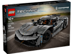LEGO Technic 42173 Koenigsegg Jesko Absolut — серый гиперкар