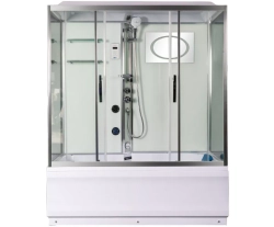 Душевая кабина WeltWasser (ВельтВассер) Emmer 170/85/55, с высоким поддоном, 170x85x217