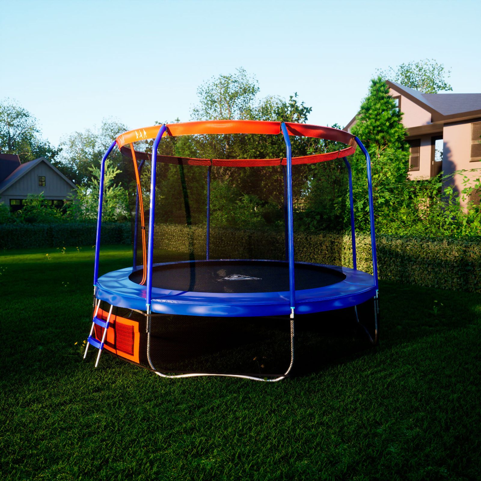 Батут DFC JUMP BASKET 14ft фото №7