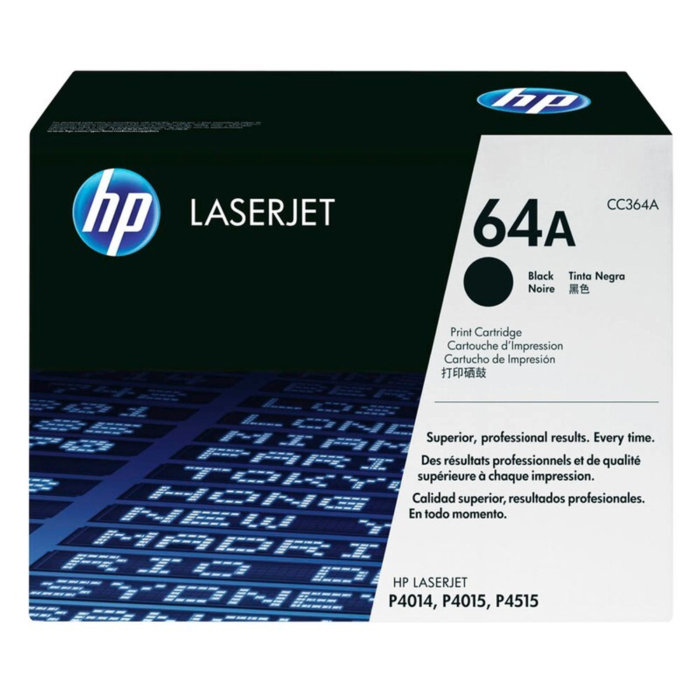 Картридж HP 64A (CC364A) для LaserJet P4014/4015/4515 (10K)