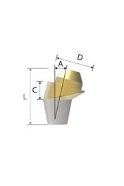 Мульти А абатмент без шестигранника