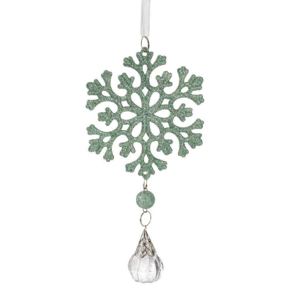 GAEM Украшение новогоднее "Снежинка", L6,5 W2 H15 см