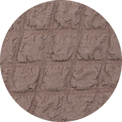 Чехол на кресло с оборкой Стандарт, цвет Кофе с молоком