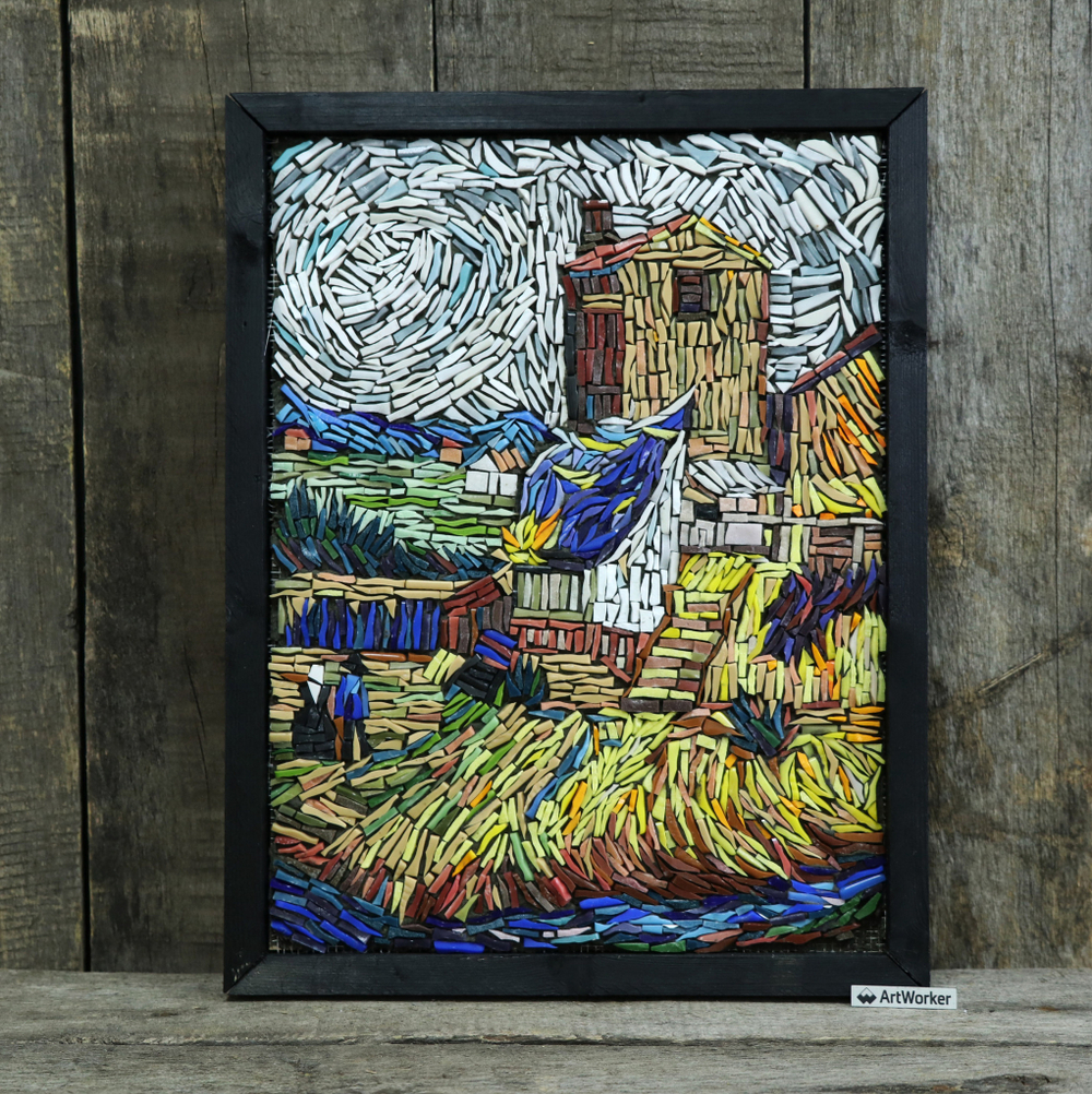 Смальта ND14, колотая 10х17 мм, 200 гр