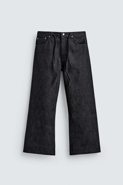 ZARA ДЖИНСЫ RELAXED FLARE FIT, ИНДИГО