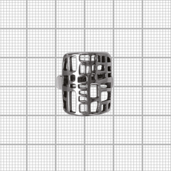 "Портинда" кольцо в серебряном покрытии из коллекции "Витраж" от Jenavi