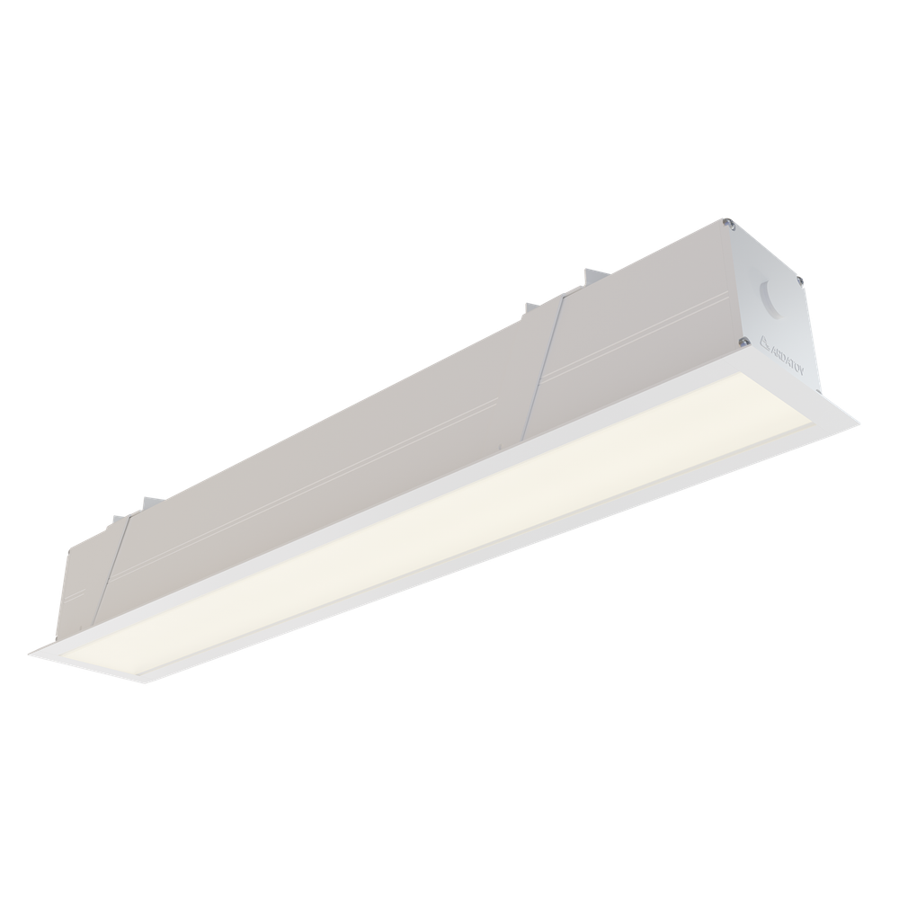 Светильник LED встраиваемый линейный ДВО02-20-001 Line 840 563х100мм АСТЗ 1223420001