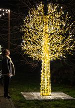 Светодиодное дерево "Декоративное" с теплым освещением