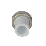 Штуцер PP-R комбинированный белый Дн 32х1 1/4" с накидной гайкой VALFEX 10136032