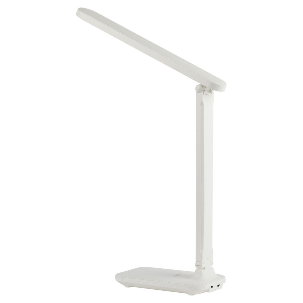 Светильник настольный аккамуляторный, складной, LED, 5 Вт, с USB, белый, Эра, NLED-495-5W-W, Б005147