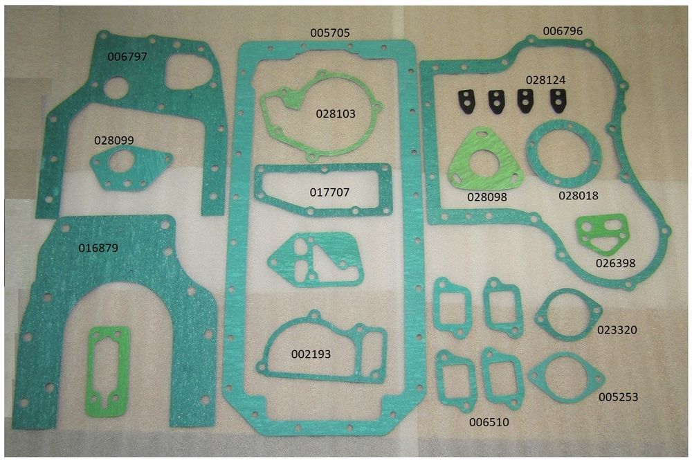 Комплект прокладок двигателя Ricardo K4102DS; TDK 26,42,48,N38,56,66 4LT/Gaskets Kit