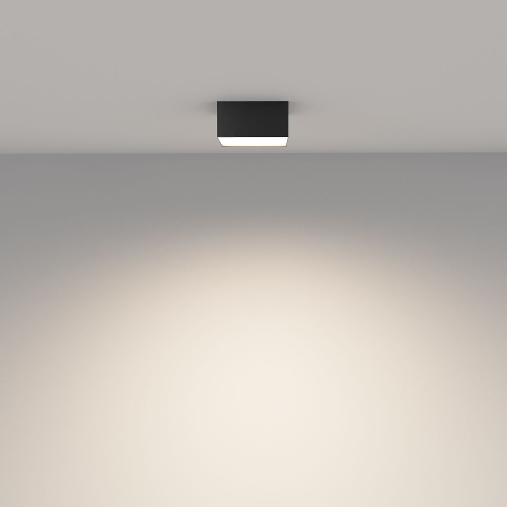 Светильник потолочный светодиодный Maytoni Zon C032CL-12W3K-SQ-B