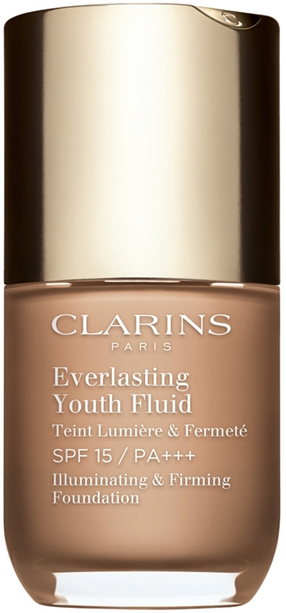 Clarins Everlasting Youth Fluid Foundation - Осветляющий тональный крем SPF 15, 30 ml