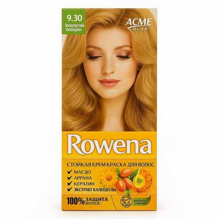 Краска для волос Rowena Золотистый Блонд 9.30