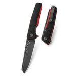 Нож туристический Bestech Slyther сталь 14C28N, рукоять G10 черно-красная