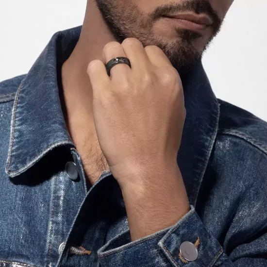 Messika Move Titanium ring small