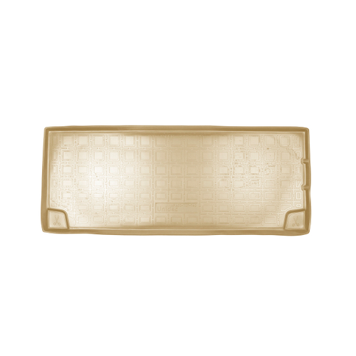 Коврик в багажник Norplast/Unidec для BMW X7 в кузове G07 (2018-) Бежевый,разложенный 3 ряд, полиуретан, арт.NPA00-T07-790-B