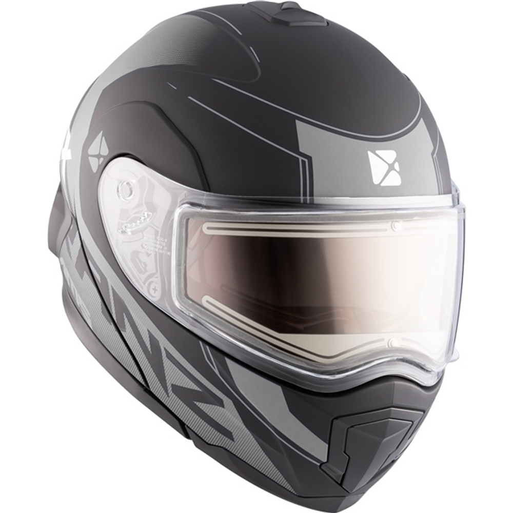 Шлем CKX TRANZ 1.5 AMS EDL CALIBER, двойная линза с электроподогревом