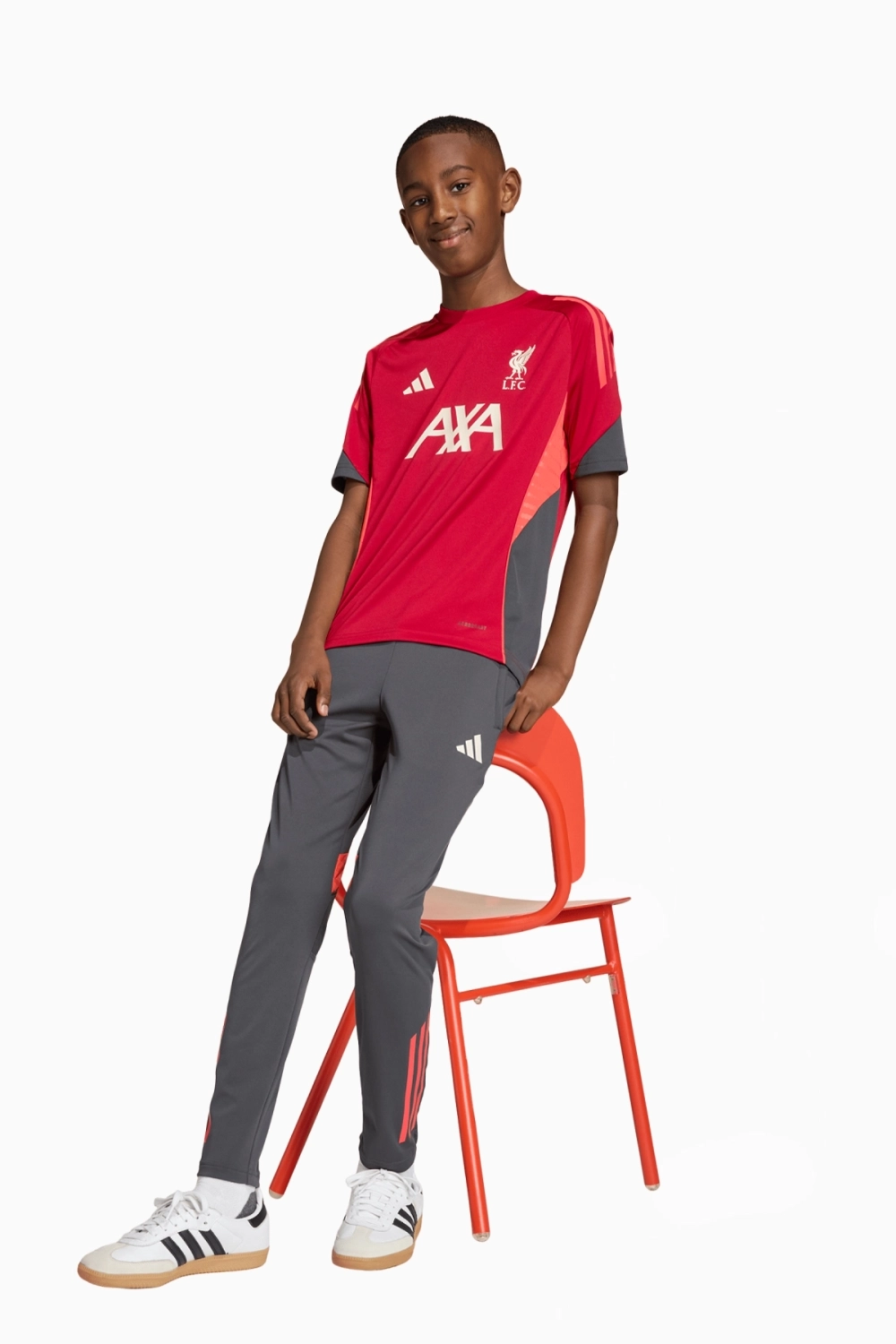 Штаны adidas Liverpool FC 25/26 Competition Training Junior - серый