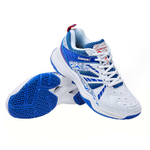 Kawasaki Badminton Shoes Unisex Low top White Blue